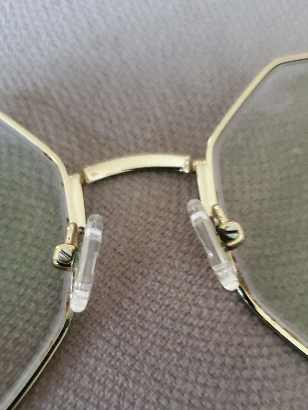 Longchamp Lo 2113 Gold Octagon Metal Frame Glasses